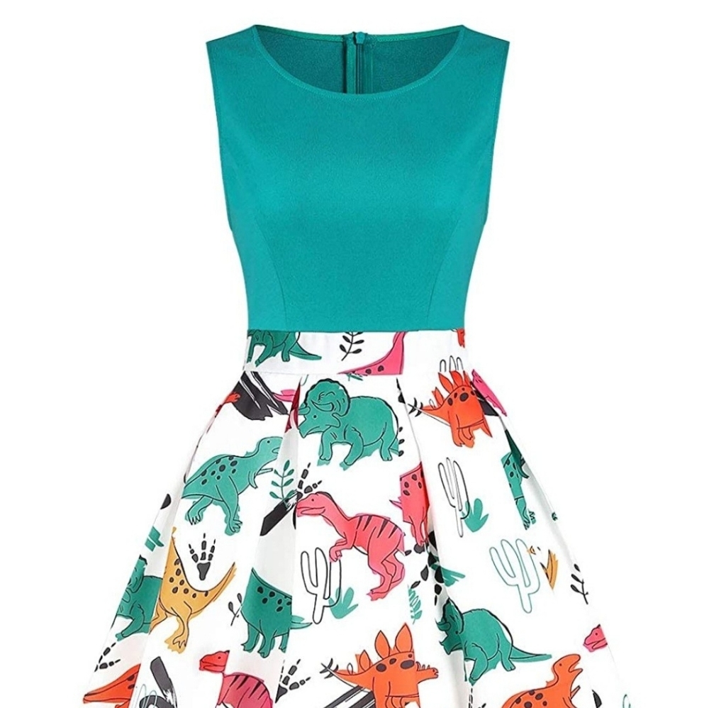 Dinosaur Dress - Size Medium